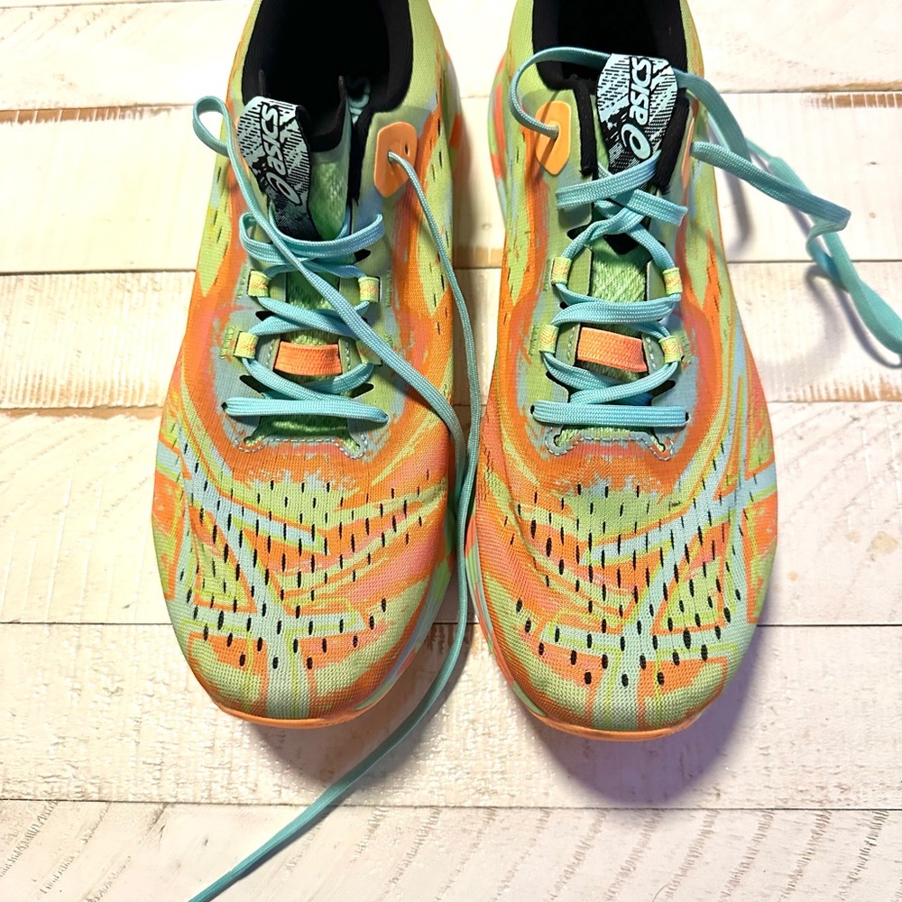Asics Noosa Tri 15 Multicolor Sneakers Size 11.5. - Orange, Green, Blue